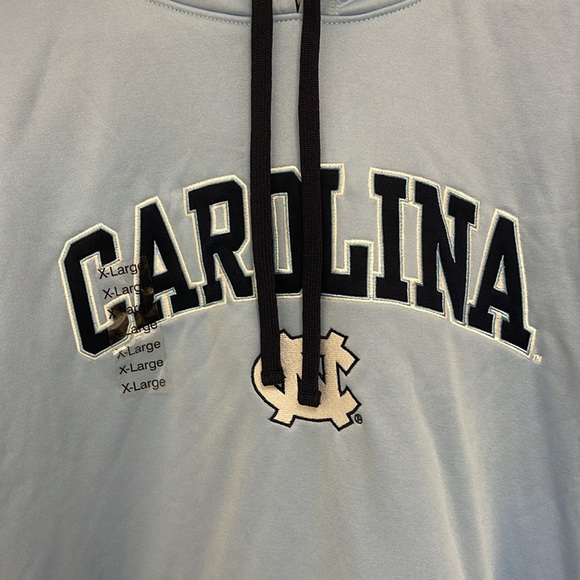 North Carolina Majestic Hoodie Men’s Size XL (NEW WITH TAGS) - Picture 3 of 7